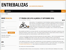 Tablet Screenshot of entrebalizas.org